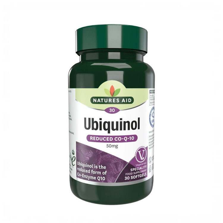 Natures Aid Ubiquinol 50mg 30 caps